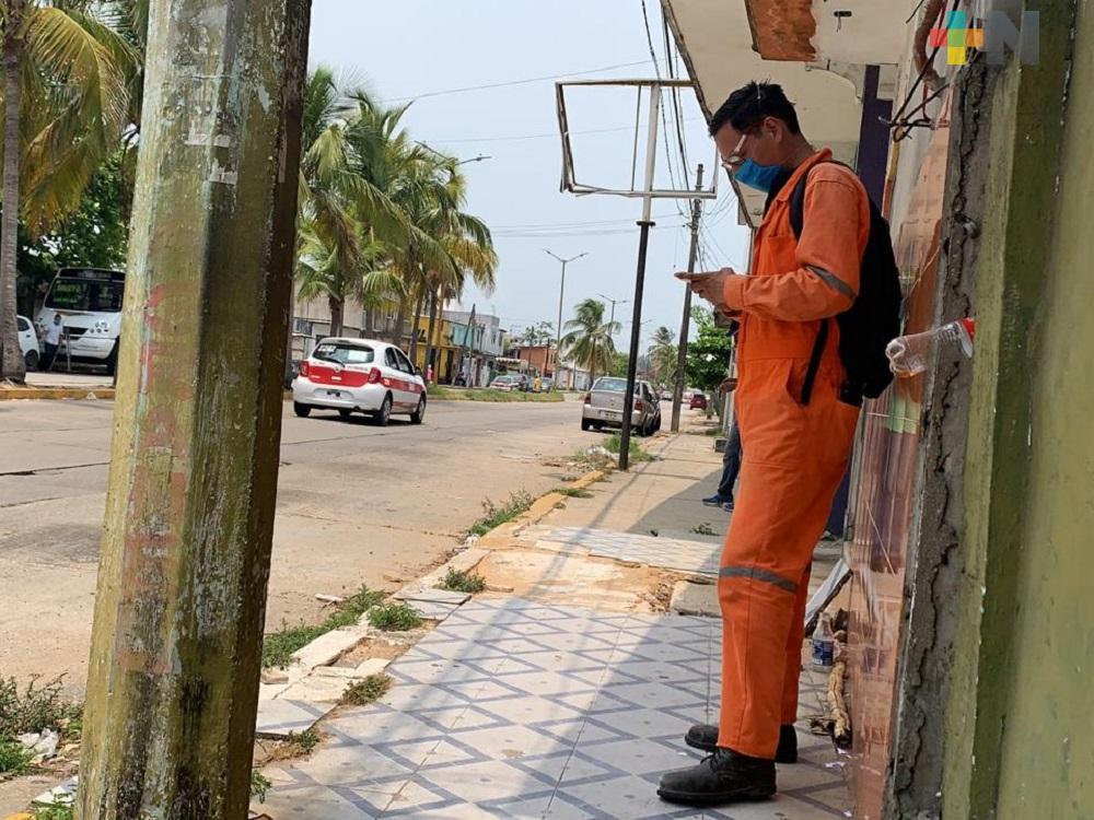 Cambios de ruta en urbanos de Coatzacoalcos, obliga al pasaje a caminar más