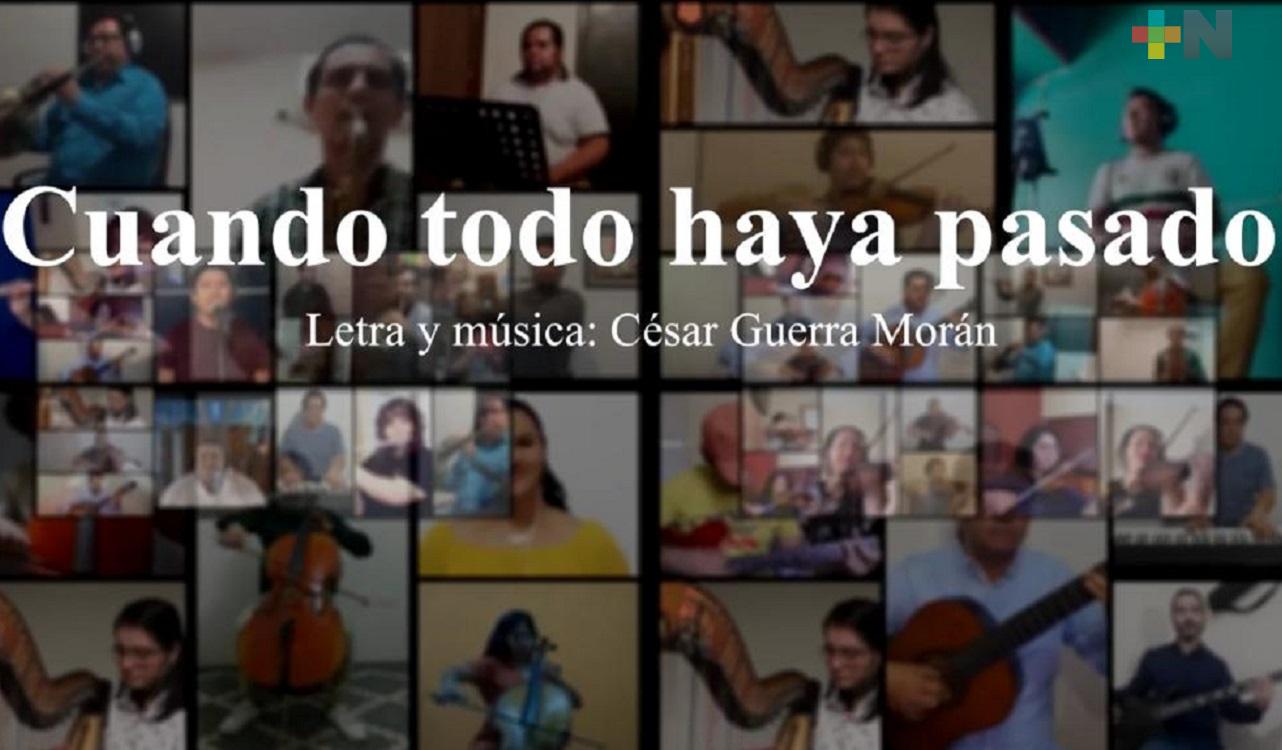 ‘Cuando todo haya pasado’, canción de esperanza en estos días de contingencia