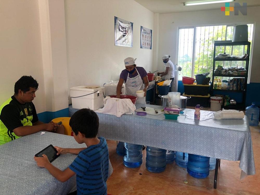 Comedor comunitario beneficia a familias de escasos recursos de Martínez de la Torre