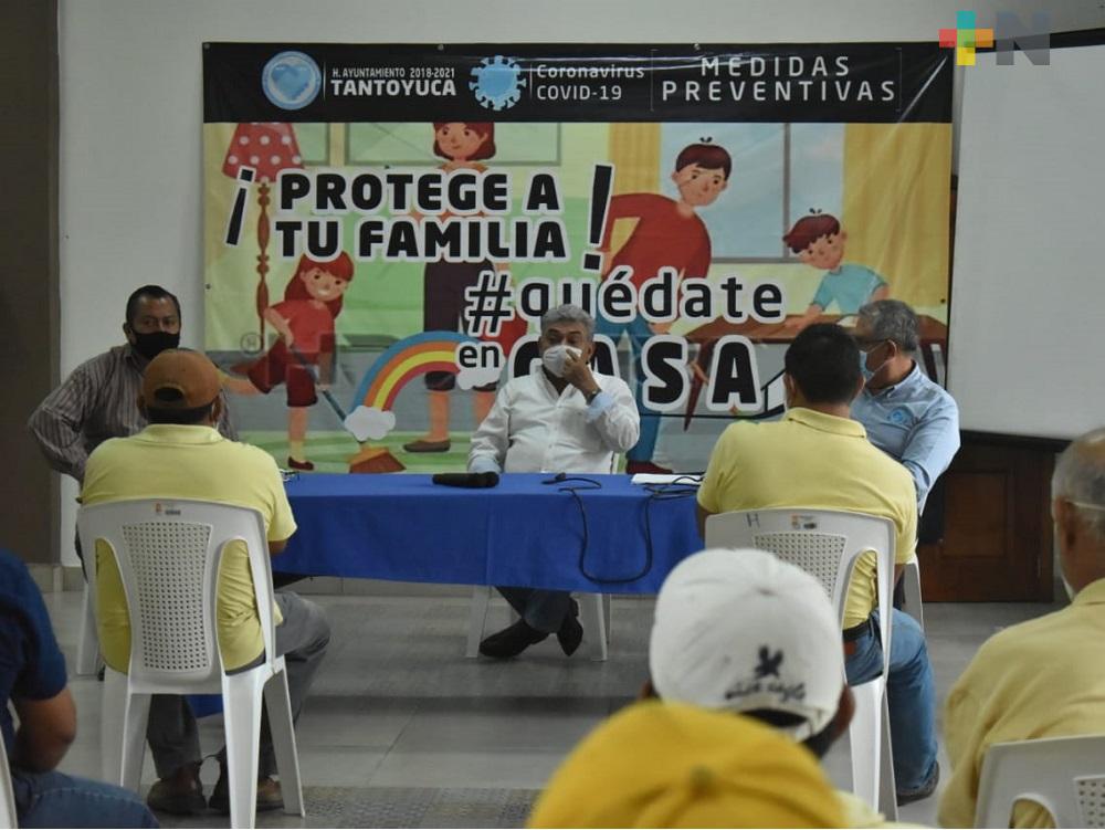 Debido a la cercanía con el estado de Hidalgo, refuerzan medidas sanitarias en Tantoyuca