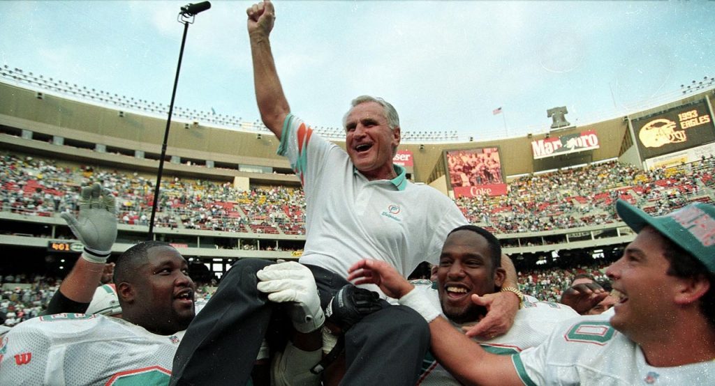 Fallece Don Shula, único entrenador en lograr temporada perfecta de NFL