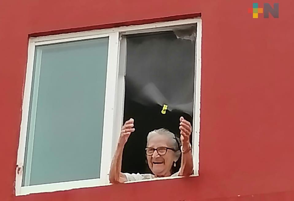 Cumple 96 años en medio de pandemia