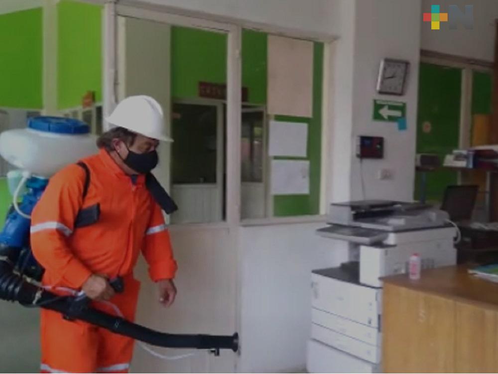 En municipio de Naranjal, refuerzan medidas sanitarias para evitar COVID-19