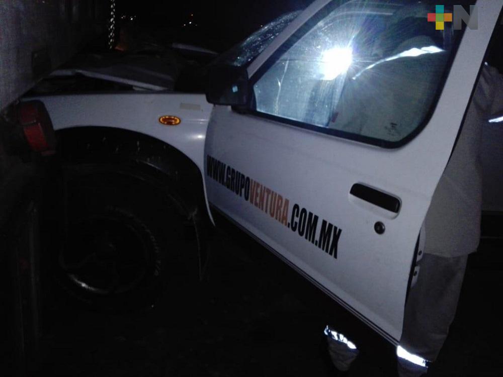 Fallece ingeniero Vicente Jauregui, tras impactarse en su camioneta