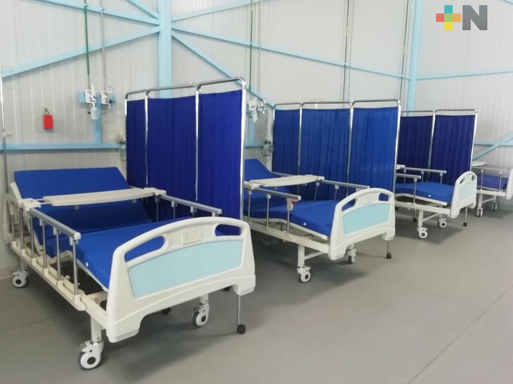 Disponibles, 55% de camas de hospitales generales en México para pacientes covid