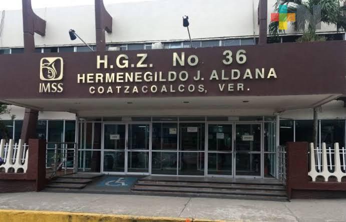 Consultas externas de especialidades, listas en Hospital General de Zona 36 de Coatzacoalcos