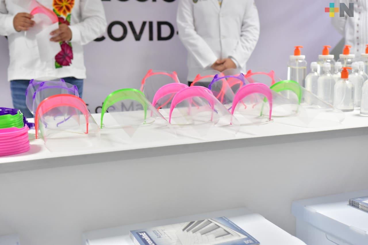 Tecnológicos de Pánuco y Tantoyuca elaboran insumos de protección para hospitales de la Huasteca