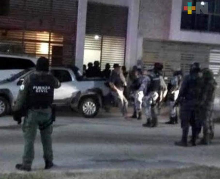 Implementa SSP operativo de búsqueda para ubicar a agresores de policías en Playa Vicente