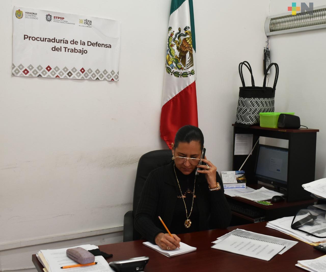 Secretaría de Trabajo privilegia la conciliación entre patrones y empleados