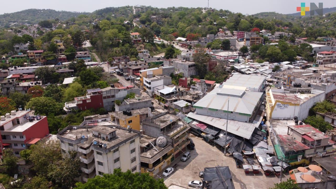 Hacen simulacro de cierre de negocios en Tantoyuca