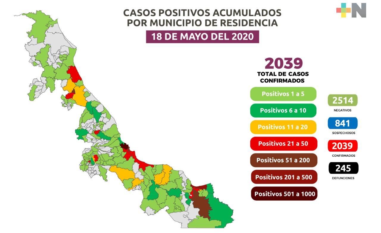 En Veracruz aún no podemos pensar en un regreso a la Nueva Normalidad; Municipios de la Esperanza regresarán hasta que disminuya el riesgo en todo el estado