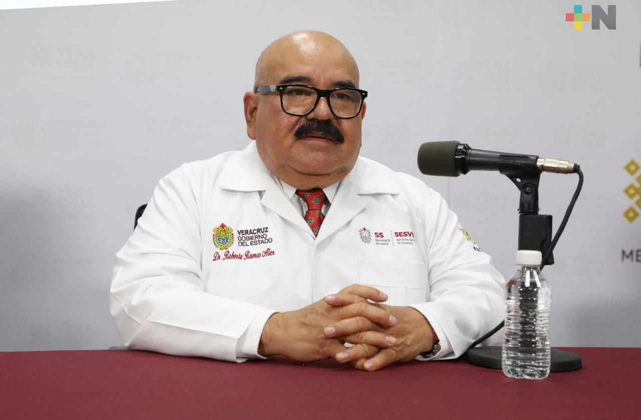 Se registran 189 nuevos casos de COVID-19 en Veracruz