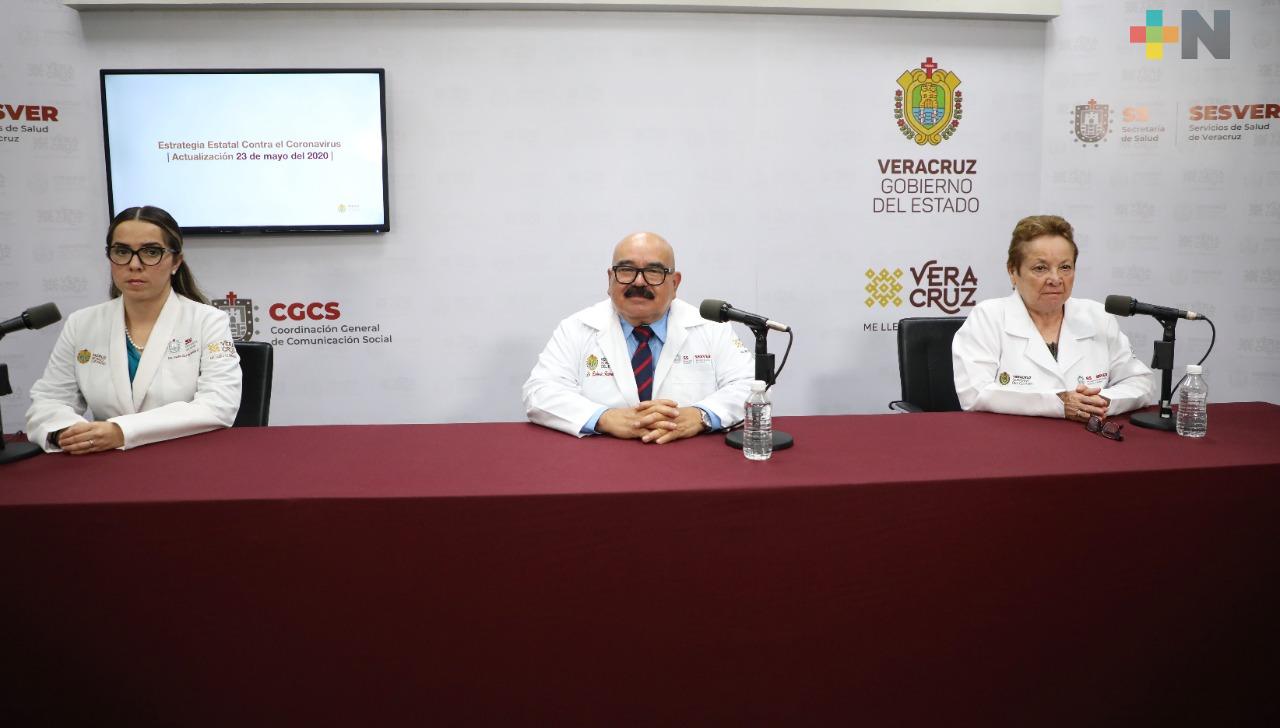 Registra Veracruz 92 nuevos casos de COVID-19, suman 2 mil 699