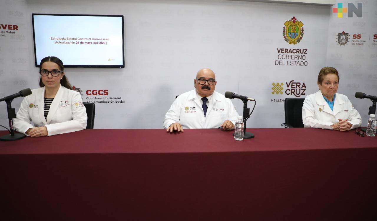 Aumentan a 2 mil 774 los casos de COVID-19 en Veracruz; la mayor carga de contagios se da en 28 localidades