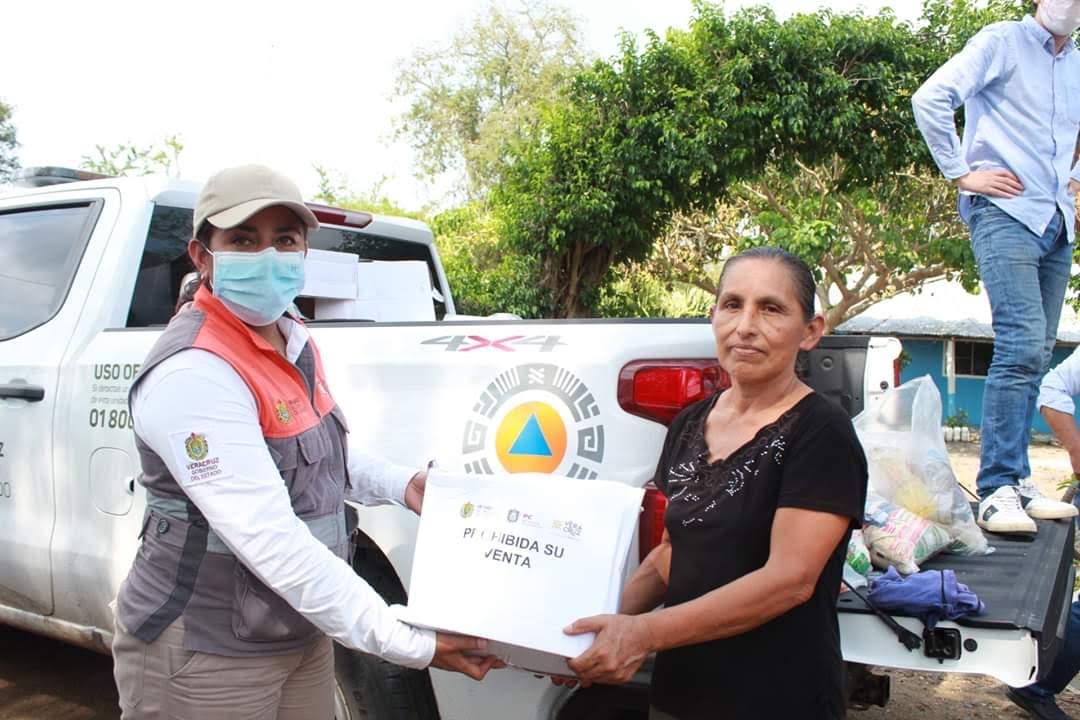 Lluvias afectaron a cerca de 173 mil personas en el norte del estado de Veracruz