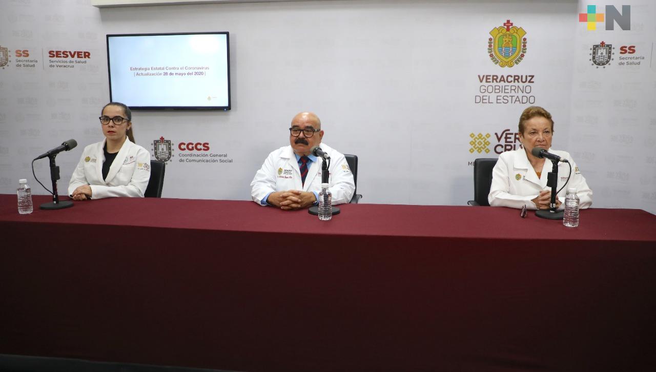 Reportan 40 muertes por COVID-19 en Veracruz en las últimas 24 horas