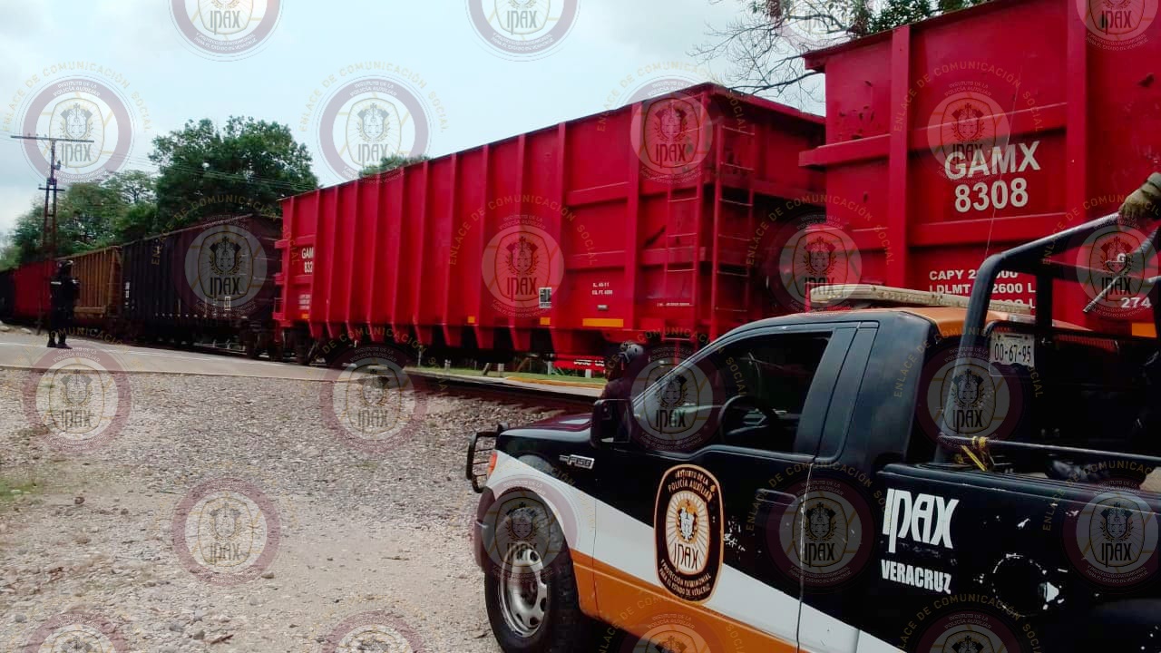 Vigila IPAX ruta ferroviaria en la zona centro