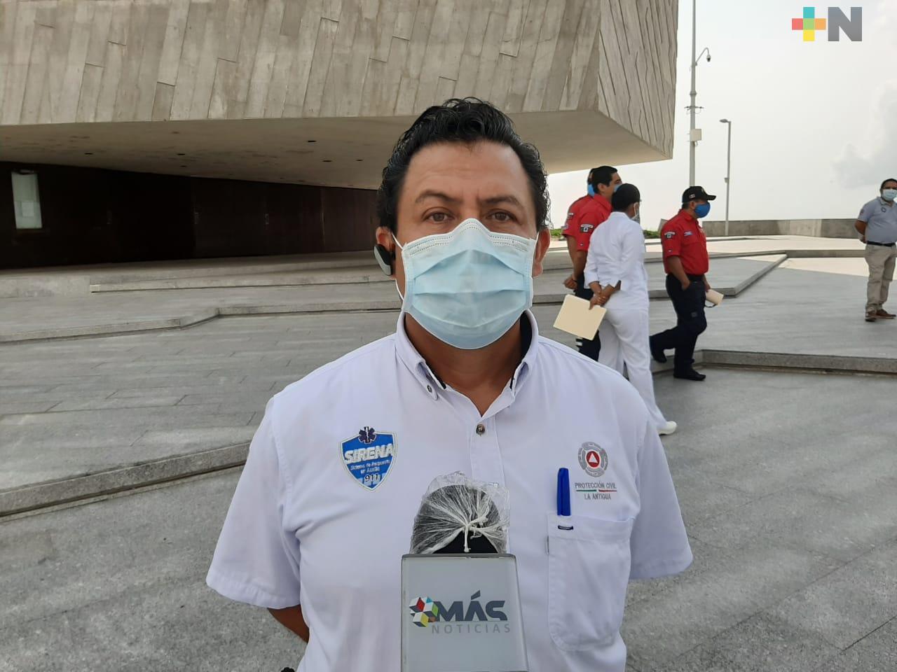 A pesar de tener poco personal, bomberos de La Antigua atiende a 4 municipios