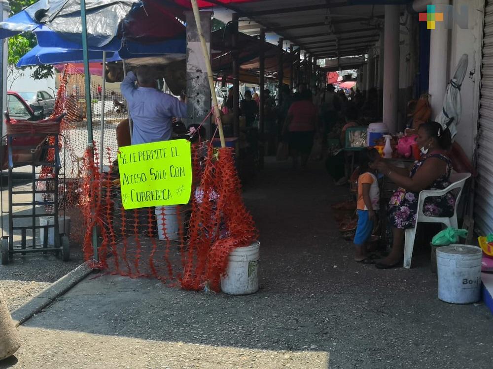 Mercado Morelos abre nuevamente sus puertas al público