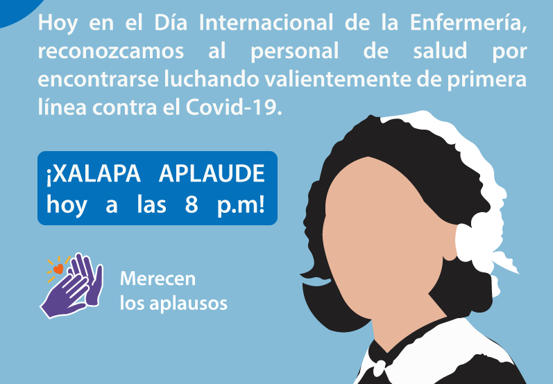 Estudiantes de la UV piden a la ciudadanía brindar un aplauso al personal del sector salud
