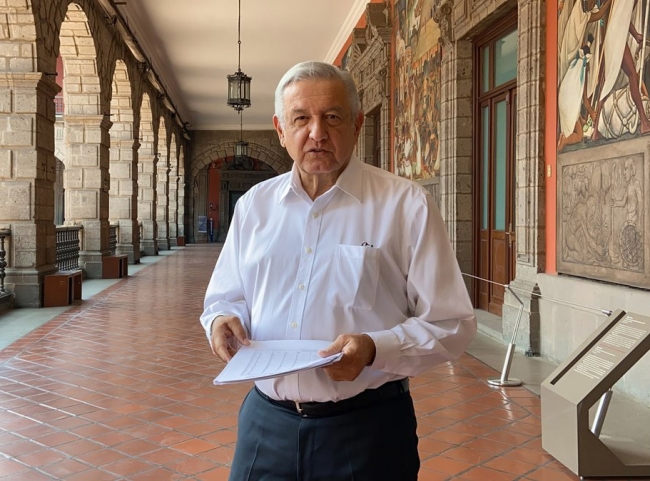 Desde este lunes, empresarios podrán solicitar reinicio de labores: AMLO