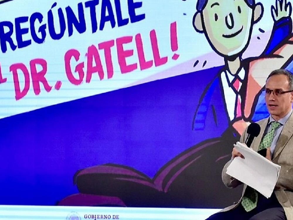 «Pregúntale al Dr. Gatell», la conferencia que superó a la mañanera