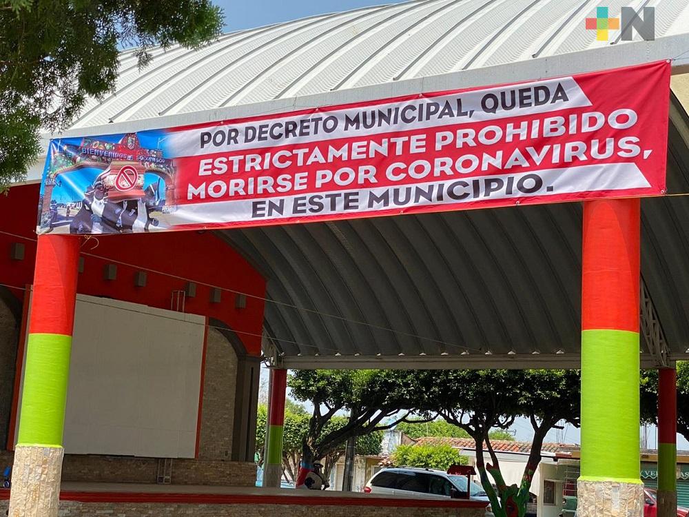 Prohíben morirse de coronavirus en Soconusco, Veracruz