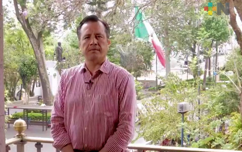 Reconoce el Gobernador Cuitláhuac García a los trabajadores de Veracruz