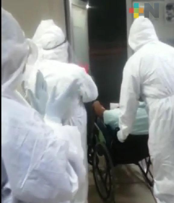 Dan de alta a otro paciente con COVID en Coatzacoalcos