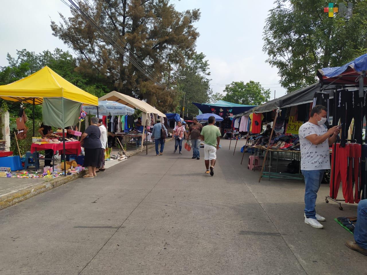 Tianguis adheridos a la CROC mantienen protocolos de sanidad