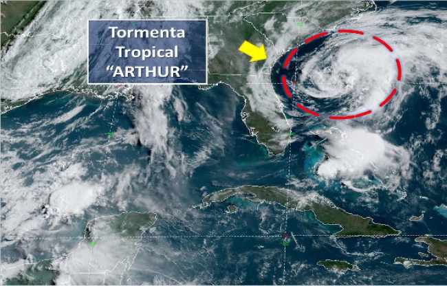 Se forma primera tormenta tropical de la temporada en el Atlántico