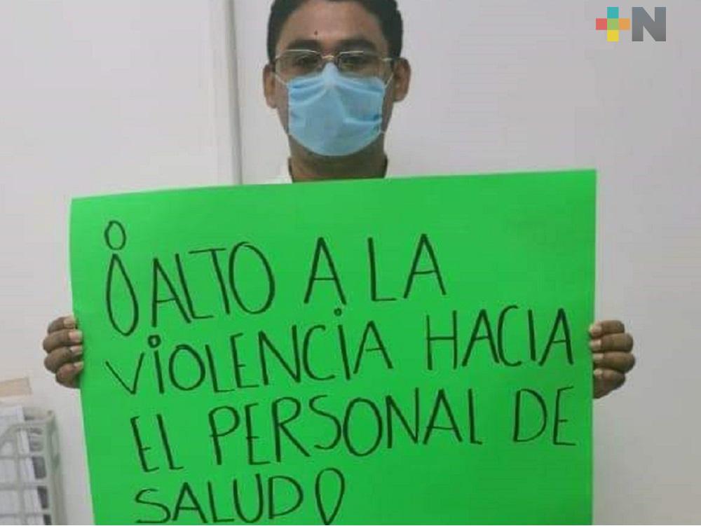 Trabajar en equipo en la lucha contra COVID-19, pide personal del Hospital Regional de Coatzacoalcos