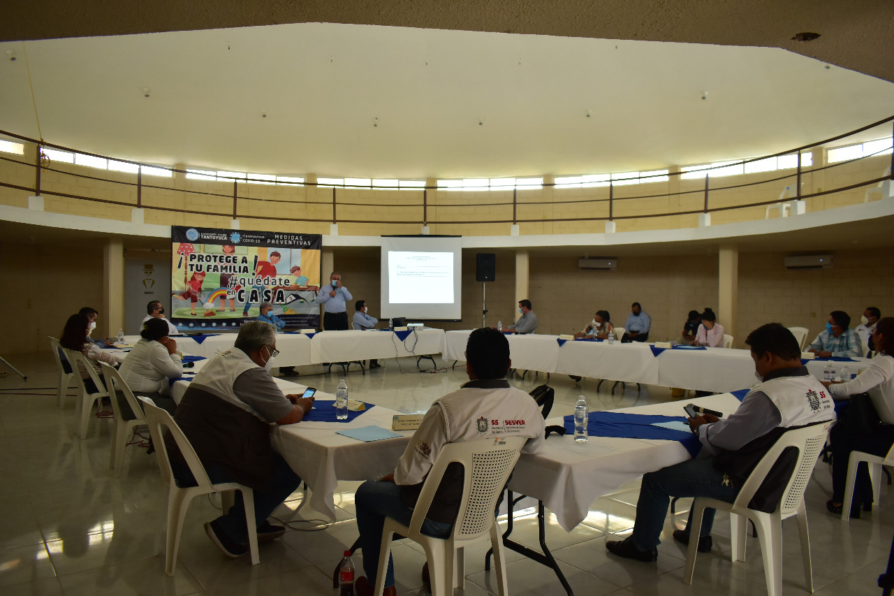 Alcaldes de la huasteca norte se reúnen para analizar operativos anti-COVID-19