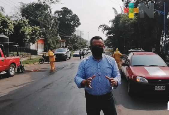 En Amatlán de los Reyes  implementan tres acciones para limitar movilidad