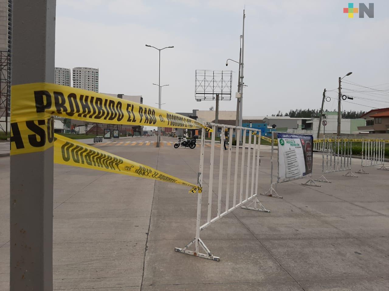 Por semáforo rojo, municipios de Veracruz  mantienen restricciones durante fin de semana