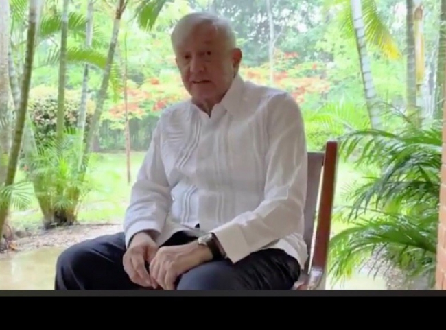 Hay buenas noticias, vamos recuperándonos en lo económico, afirma AMLO