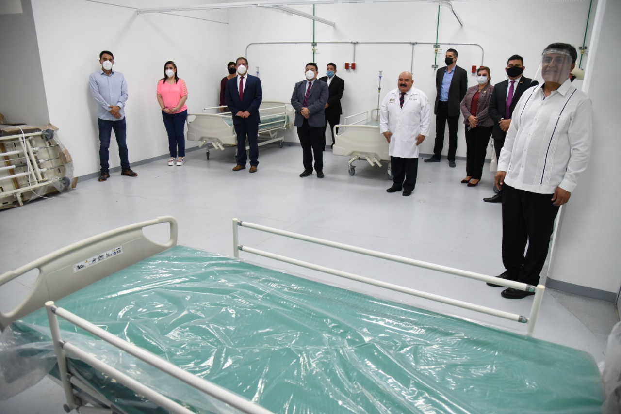 Suman esfuerzos Secretaría de Salud y Congreso del Estado para la atención de pacientes con COVID-19