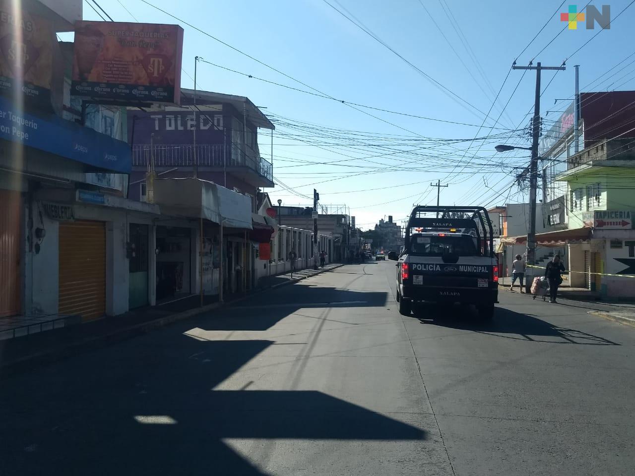 Cierran vialidades en la colonia Revolución de Xalapa