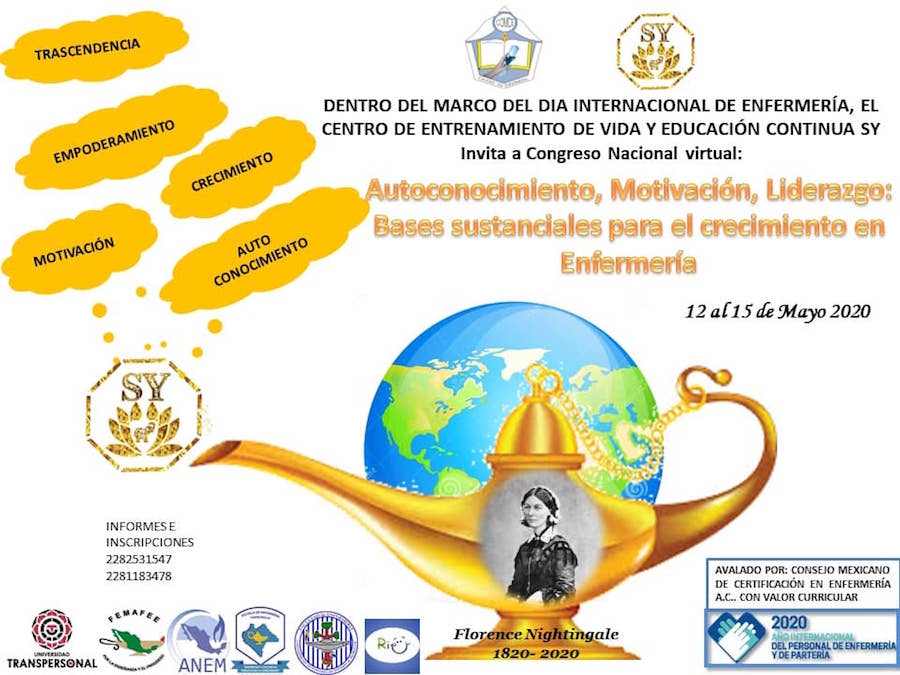 Realizarán congreso virtual para el crecimiento en enfermería