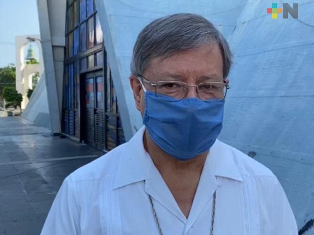 Obispo de Coatzacoalcos lamentó fallecimientos de trabajadores de la salud por COVID-19