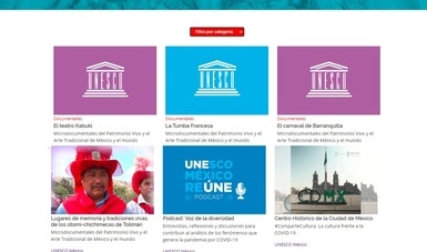La Unesco se suma a la plataforma “Contigo en la distancia”