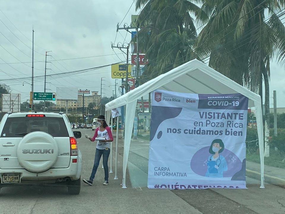 Municipio de Poza Rica mantiene semáforo epidemiológico rojo, reforzarán medidas preventivas