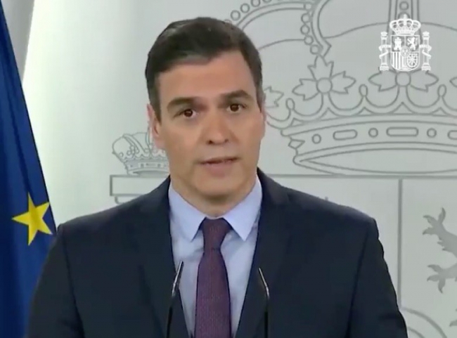 Sánchez promueve nuevo periodo de estado de emergencia en España