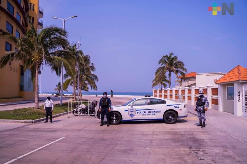 Principales vialidades de Boca del Río permanecerán cerradas por tiempo indefinido: Alonso Morelli