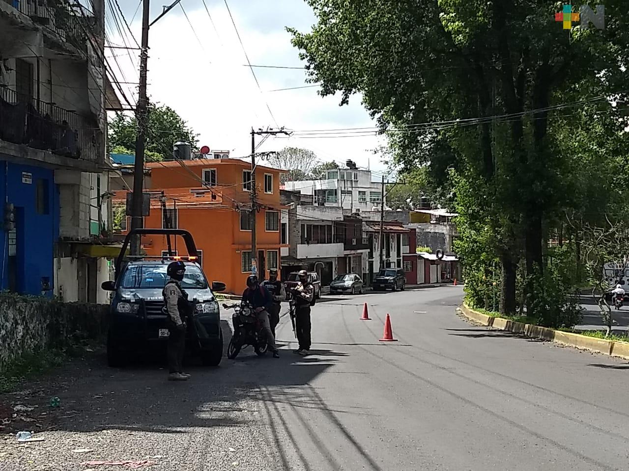 Siguen operativos de Construcción de la Paz, en Xalapa