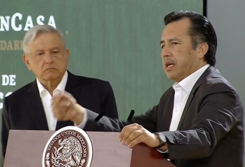 Convoca Cuitláhuac García a gobernadores, a unirse en una sola estrategia contra el COVID-19