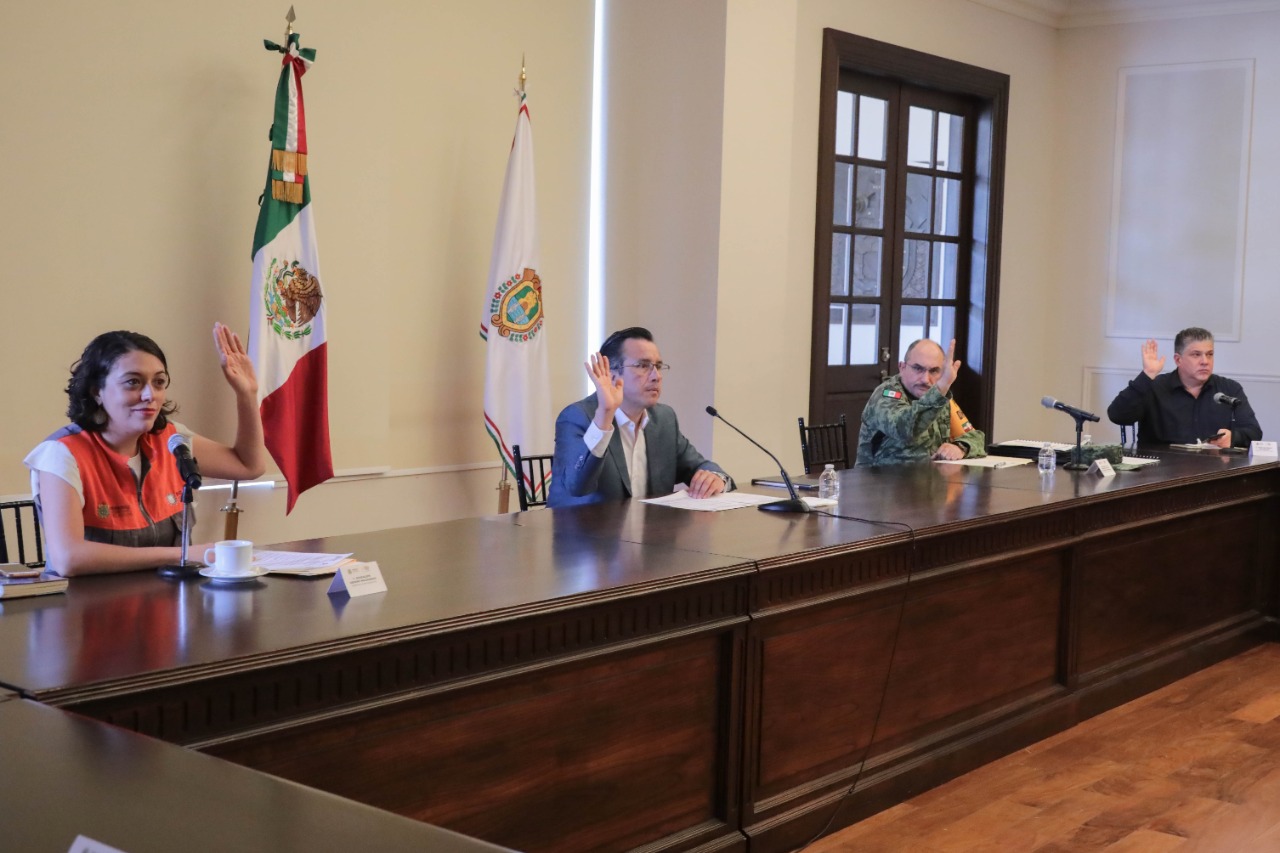 Presenta Cuitláhuac García, Plan Operativo para Temporada de Lluvias y Ciclones Tropicales