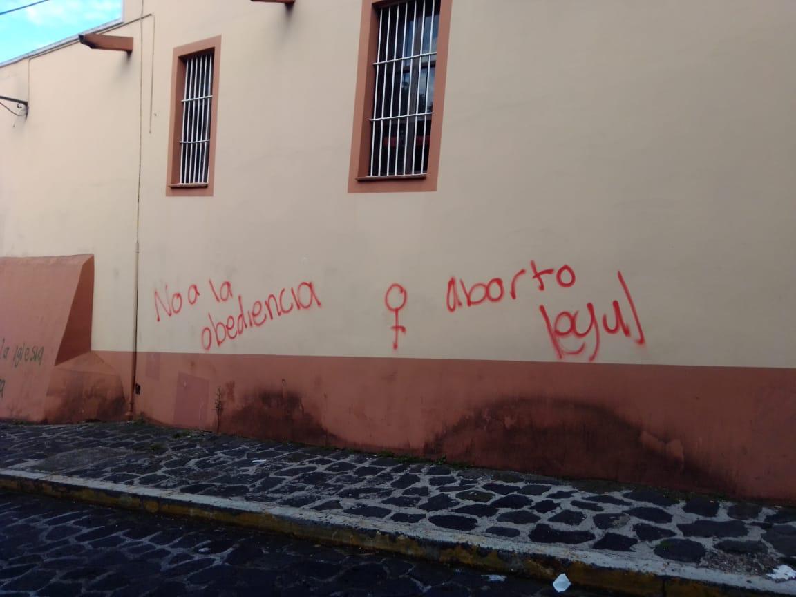 Arquidiócesis de Xalapa lamenta acción vandálica a iglesias del centro de la ciudad
