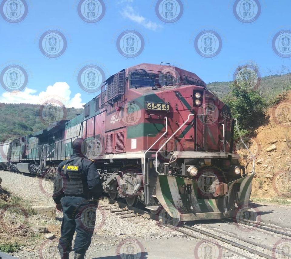 Frustra IPAX robo a tren de Ferrosur, en Veracruz