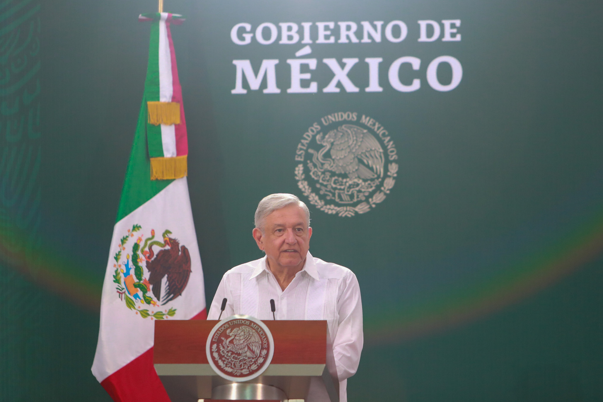 Que Alfaro presente pruebas sobre injerencia en protestas: AMLO